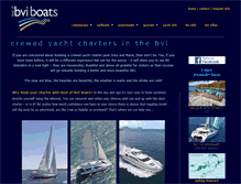 Tablet Screenshot of bestofbviboats.com